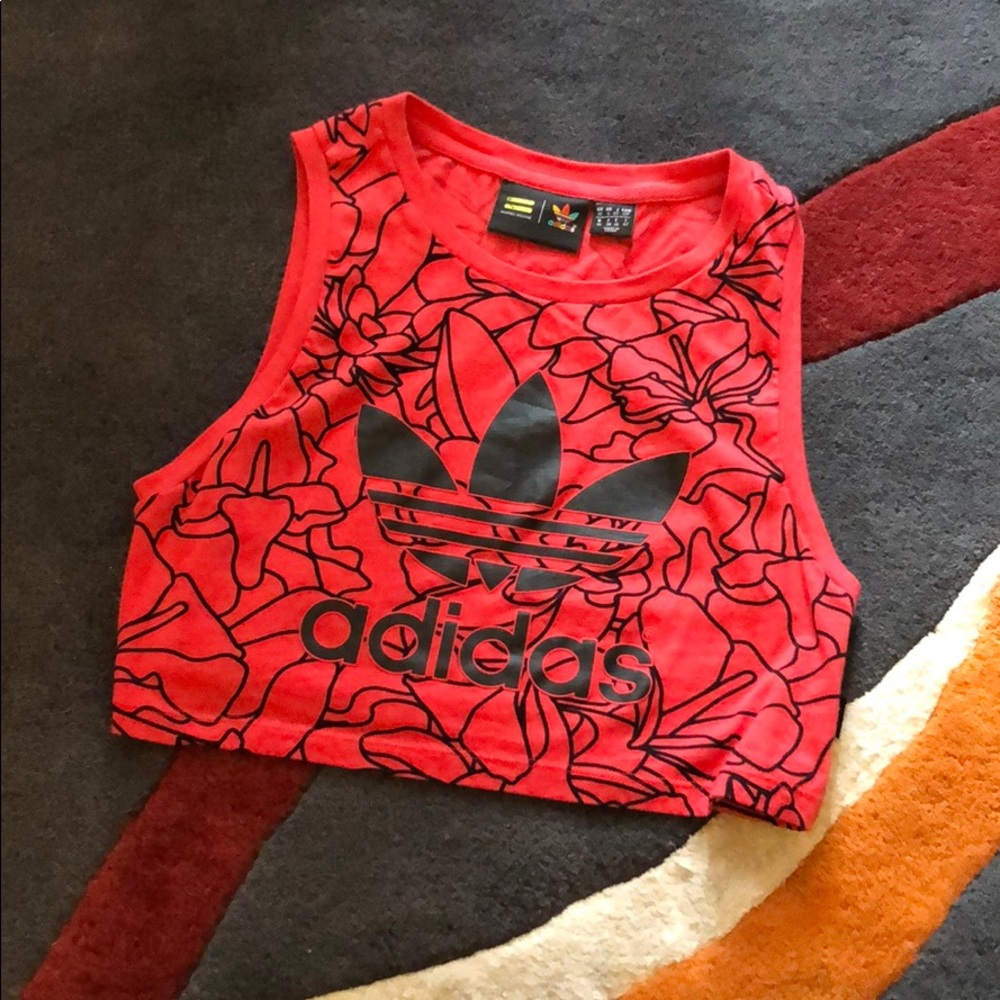 Pharrell Williams x Adidas Originals crop top